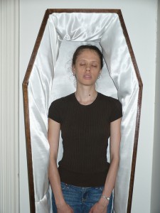Eva in a Coffin