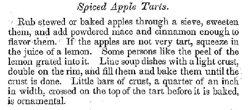 Spiced Apple Tarts