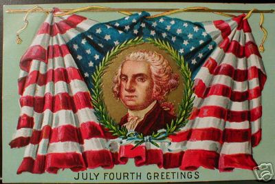 Fourth of July Postcard