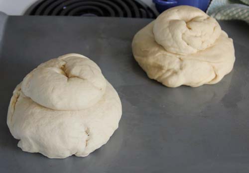 Cottage Loaves Unbaked