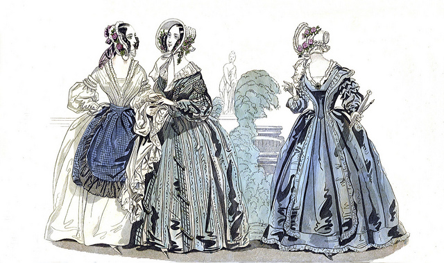 Godey's Fashion Plate, October 1840