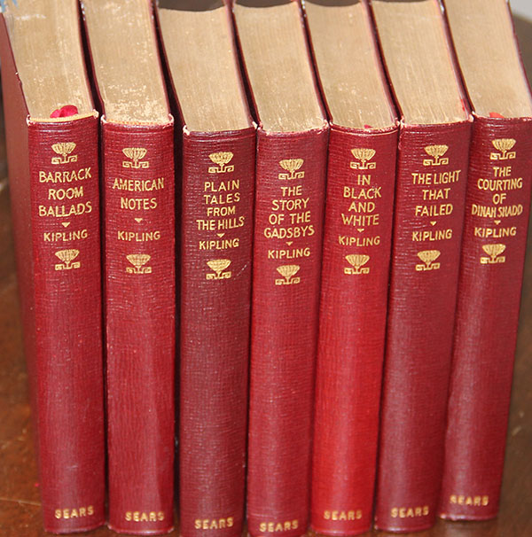 Seven Books by Kipling